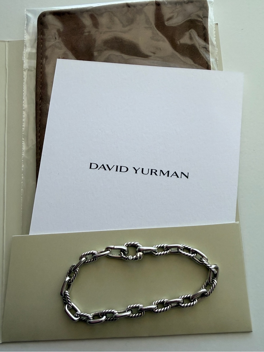 David Yurman DY MADISON® Silver CHAIN BRACELET, S, 5.5mm - Picture 14 of 16